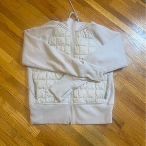 Size small quilted full zip hoodie